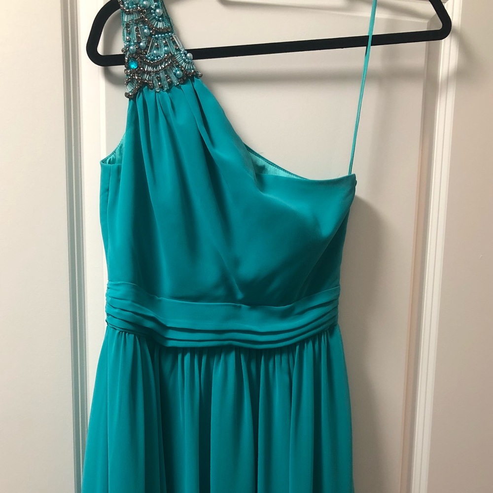 Badgley mischka for cache gown